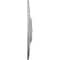 Ekena Millwork Ashley Medallion (Canopies up to 4 3/4"), 23 7/8"OD x 4"ID x 2 1/8"P, Ultra Pure White Crackle CM23ASUWC - alternate 4